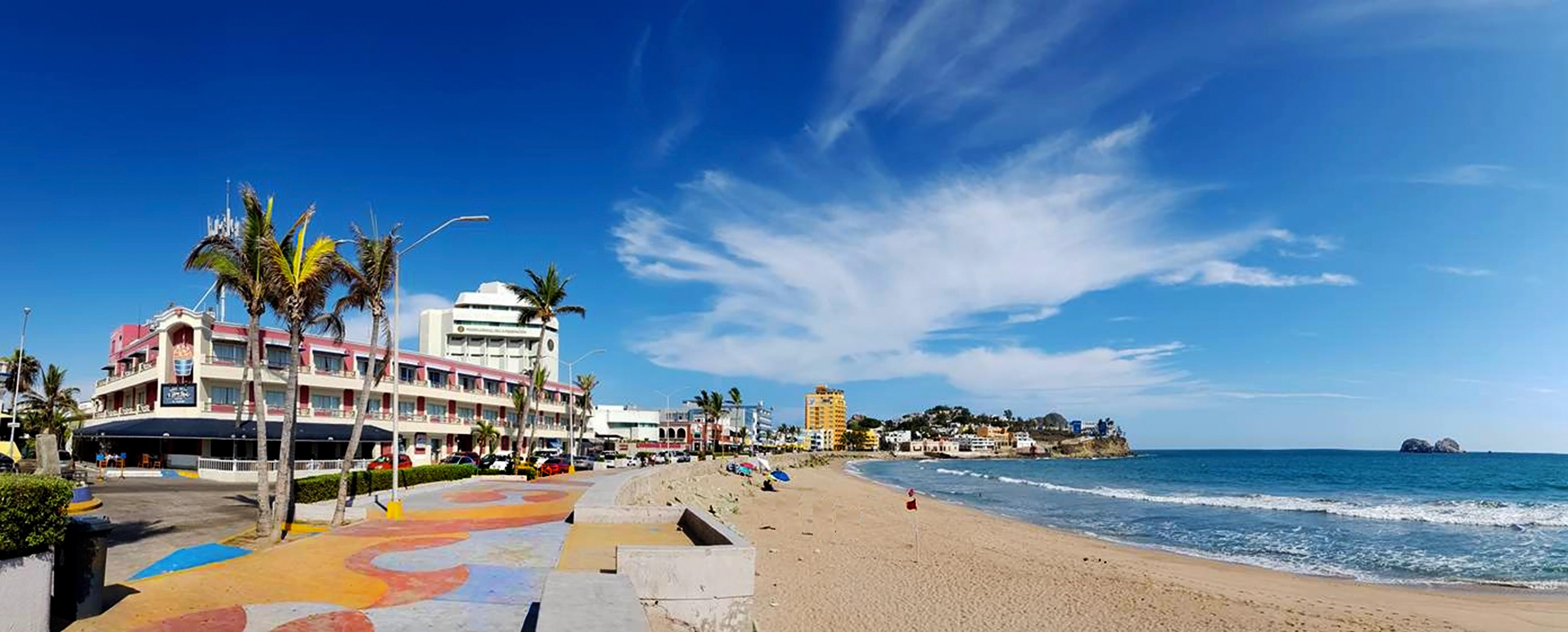 Hotel La Siesta Malecon Mazatlán Eksteriør bilde