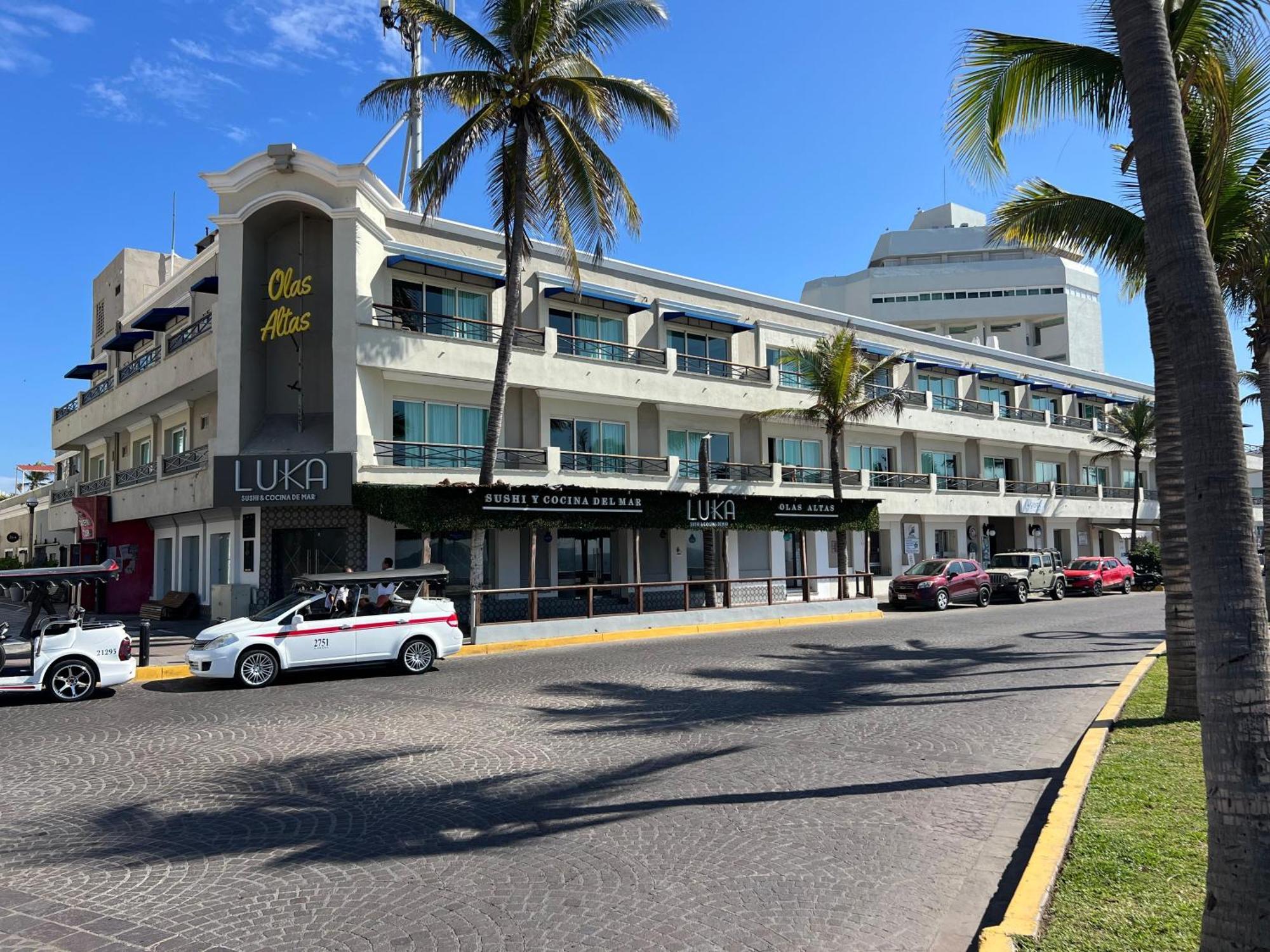 Hotel La Siesta Malecon Mazatlán Eksteriør bilde