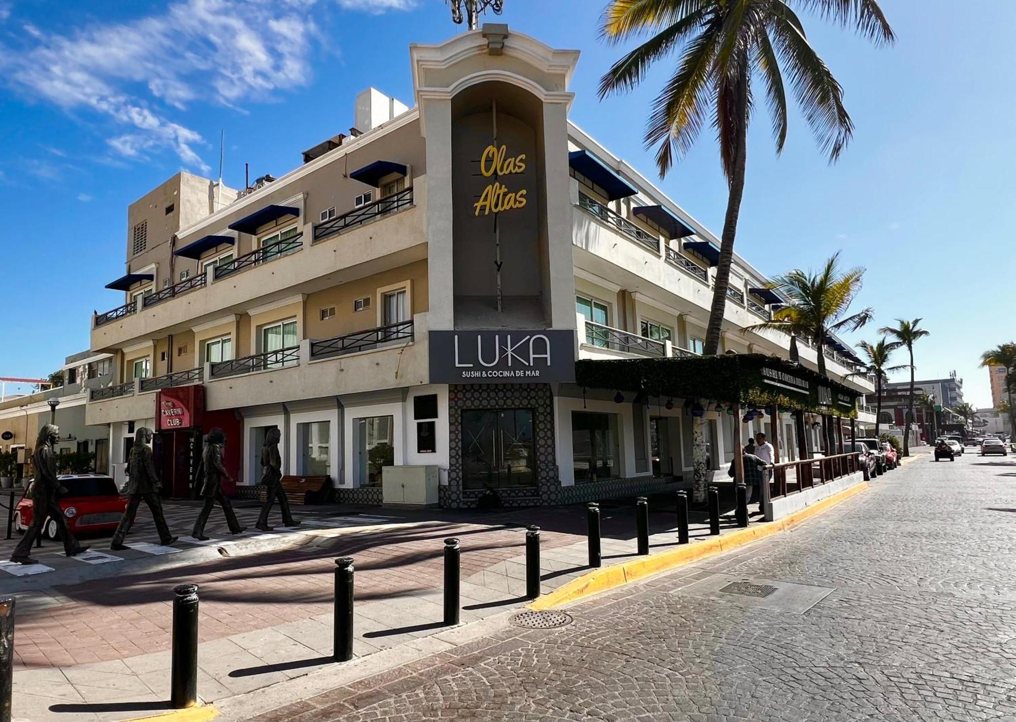 Hotel La Siesta Malecon Mazatlán Eksteriør bilde
